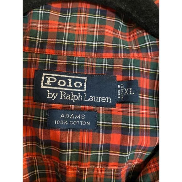 Polo Ralph Lauren vintage Adams play Holiday Christmas. Oxford shirt S/XL. - Picture 4 of 5